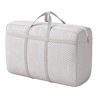 Large Capacity Woven Pattern Packing Sack Wear resistant Handheld Duffel