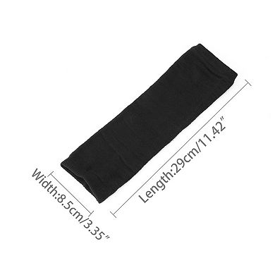 Pair Winter Arm Warmers Elbow Long Elastic Fingerless Gloves for Lady