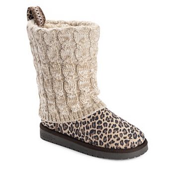 MUK LUKS Cheryl Women's Knit Mid Shaft Boots