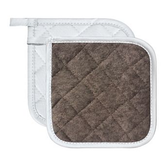 2 pc Pot Holders, Heat Resistant Trivets, Non-Slip Hot Pads for Countertops