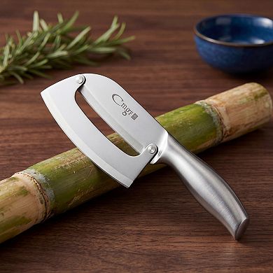 Stainless Steel Vegetable and Fruit Peeler Multifunctional Peeler with Handle 10.6x2.6 inch