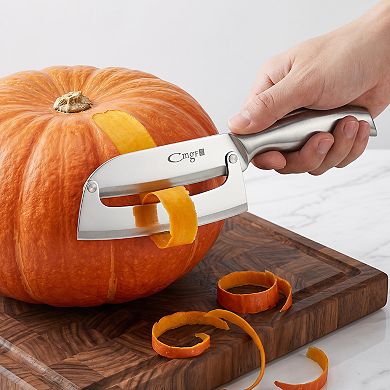 Stainless Steel Vegetable and Fruit Peeler Multifunctional Peeler with Handle 10.6x2.6 inch