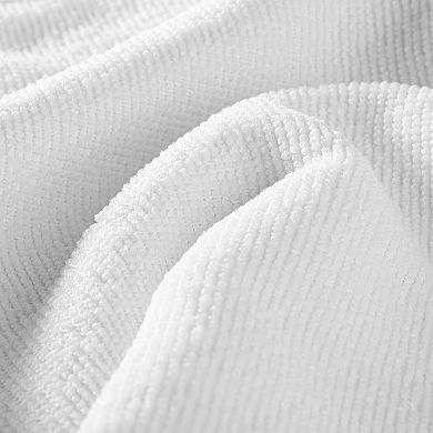 YIORTWO 50 Pack Microfiber Cleaning Cloths 12 x 12 inch Lint Free Cleaning Towels
