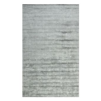 HomeRoots Rectangle Abstract Viscose Area Rug