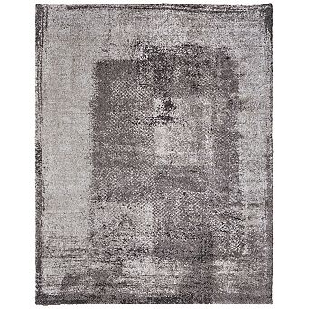 HomeRoots Rectangle Abstract Polypropylene Blend Area Rug