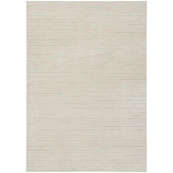 HomeRoots Rectangle Abstract Polypropylene, Polyester Area Rug
