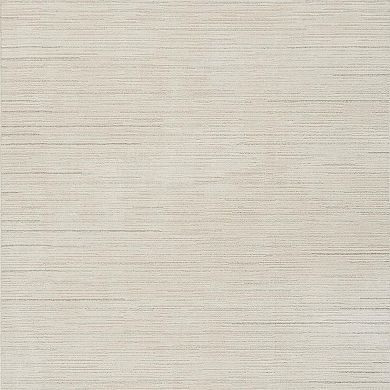 HomeRoots Rectangle Abstract Polypropylene, Polyester Area Rug