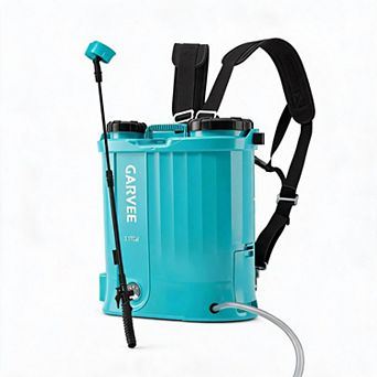 3.17 Gallon Blue Backpack Sprayer 0-65PSI Adjustable Pressure 5 Nozzles