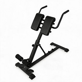 Multifunctional Hyperextension Roman Chair, Fitness Bench for Glute, Core & Lower Back Training