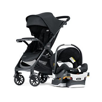 Chicco Bravino ClearTex Travel System w/ KeyFit 30 Infant Car Seat