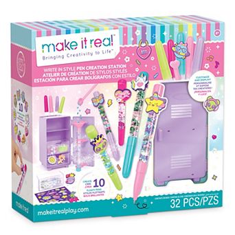 Make It Real 10 pc Write in Style Pen Creation Station