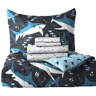 Dream Factory Sharks Comforter Set