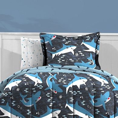 Dream Factory Sharks Comforter Set