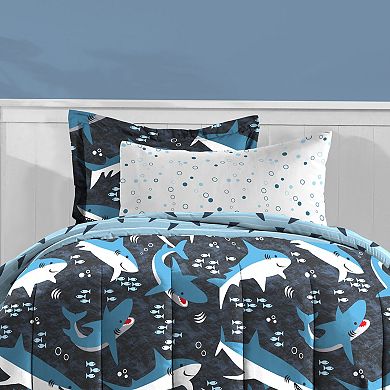 Dream Factory Sharks Comforter Set