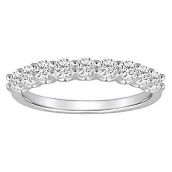Alyson Layne 10k Gold 1 Carat T.W. Lab-Grown Diamond Anniversary Band Ring