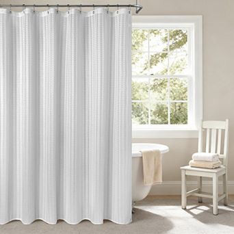 Awesome Home Leaf Lace Waterproof Shower Curtain