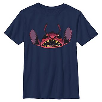 Boys 6-20 Disney's Lilo & Stitch Leroy Evil Face Graphic Tee