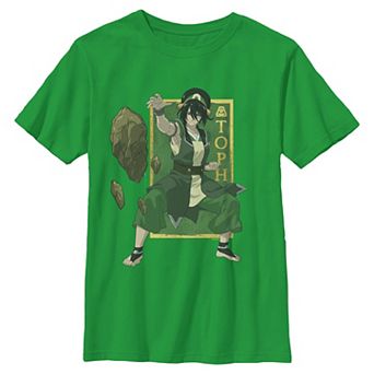 Boys 6-20 Avatar The Last Airbender Toph Earth Bender Graphic Tee