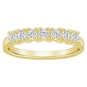 Alyson Layne 10k Gold 1/2 Carat T.W. Lab-Grown Diamond Anniversary Band Ring