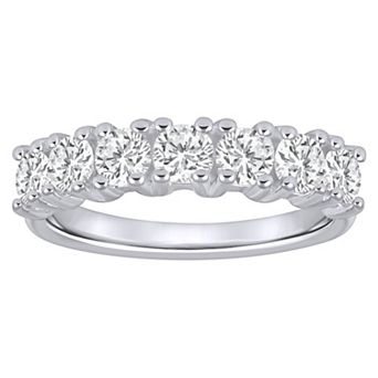 Alyson Layne 10k Gold 1 1/8 Carat T.W. Lab-Grown Diamond Prong Anniversary Band Ring