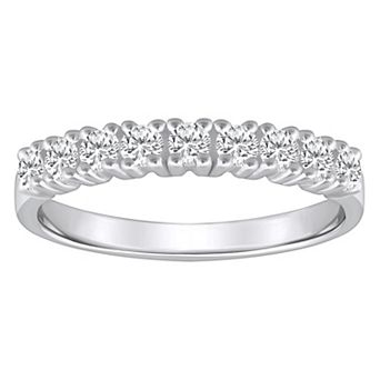 Alyson Layne 10k Gold 1/2 Carat T.W. Lab-Grown Diamond Anniversary Band Ring