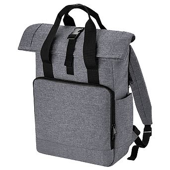 Bagbase Unisex Adult Roll Top Twin Handle Backpack