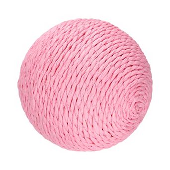 Cat Toy Ball, Interactive Natural Sisal Cat Scratching Balls for Kittens Pet Enrichment Training