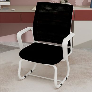 Minimalist Modern Office Chair - Metal Frame, Soft and Comfortable, Home and Office Use