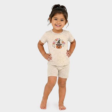 Wicked Cute Pumpkin - Toddler Crew Shorts Set