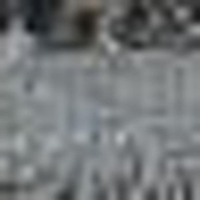 HomeRoots Rectangle Abstract Polyester Blend Area Rug