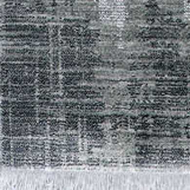 HomeRoots Rectangle Abstract Polyester Area Rug