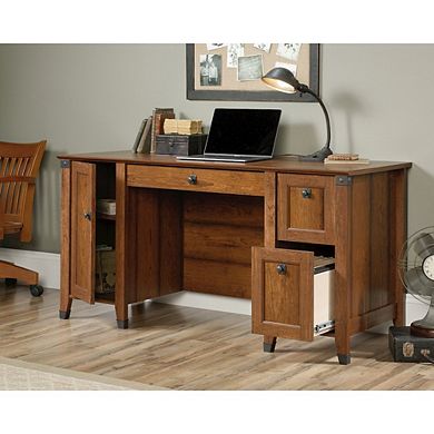 Sauder Carson Forge Computer Desk