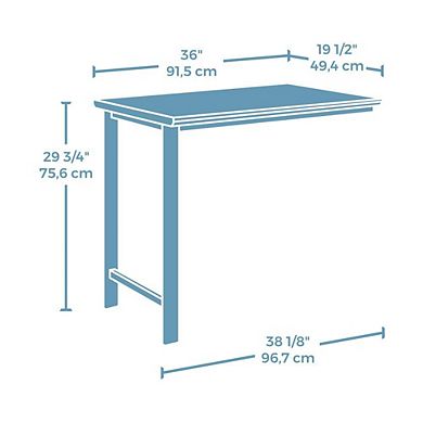 Sauder Bergen Circle Desk Return