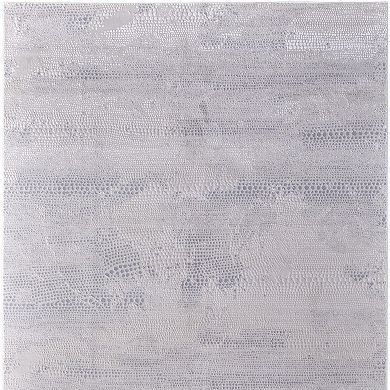HomeRoots Rectangle Abstract Polypropylene Area Rug
