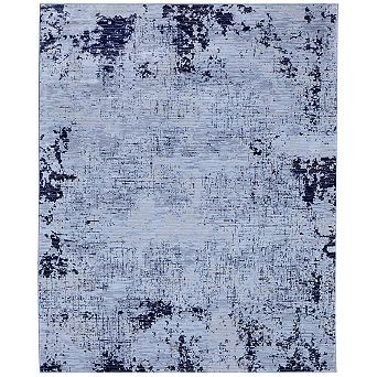 HomeRoots Rectangle Abstract Polypropylene Area Rug