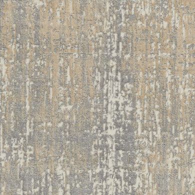 HomeRoots Rectangle Abstract Polypropylene, Polyester Area Rug