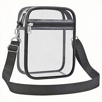 Clear Messenger Bag Crossbody Stadium Approved