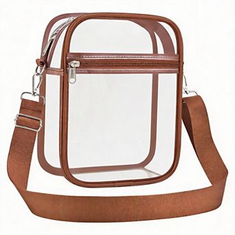 Clear Messenger Bag Crossbody Stadium Approved