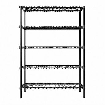 Heavy Duty 5 tier Metal Storage Shelves, 3300 lbs Capacity Adjustable Garage Shelving Unit