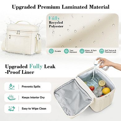 Insulated Leakproof Lunch Cooler Bag Work Picnic Travel
