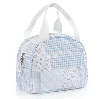 Lunch Bag Women Insulated Cooler Corduroy Tote Leakproof Travel Work Picnic