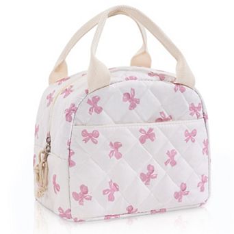 Lunch Bag Women Insulated Cooler Corduroy Tote Leakproof Travel Work Picnic
