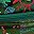 Dark Green Dinosaur
