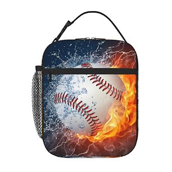 Insulated Printed Bento Tote Bag