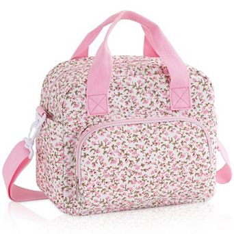 Quilted Lunch Bag Women Leakproof Cooler Tote
