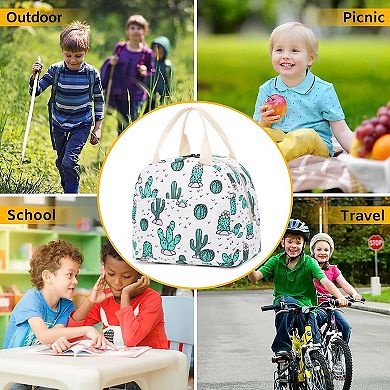 Printed Leak-Proof Insulated Lunch Bag