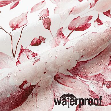 Eucalyptus Leaves Shower Curtain Watercolor Plant Bathroom Decor