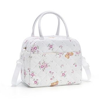 Women's Quilted Insulated Lunch Bag Tote