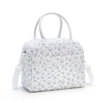 Women's Quilted Insulated Lunch Bag Tote