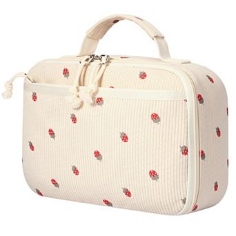 Lunch Bag Corduroy Insulated Food Fresh School Work Travel